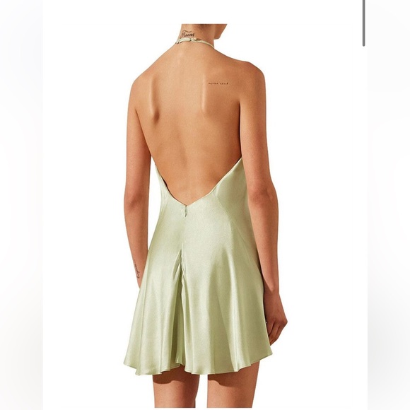 angelica low back halter dress - Picture 1 of 3